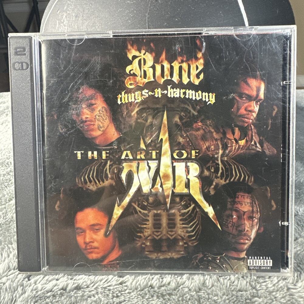 Art of War - Bone Thugs-n-Harmony (CD, 1997, 2 Disc, Ruthless Records) Explicit